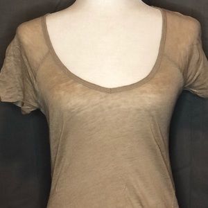 Zara Basics Linen Top
